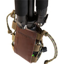 compagnon "The Tripod Quiver" Leather Accessory Holder (Dark Brown)