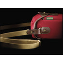 Billingham 72 Camera Bag (Burgundy Canvas/Chocolate Leather Trim, 1.4L)