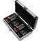 Odyssey Krom Series 7.75 x 1.5 x 3.1" Compact Utility Accessory Case (Silver Diamond)