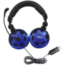 HamiltonBuhl T-PRO USB Stereo Over-Ear Headset with Noise-Canceling Microphone (USB Connector)