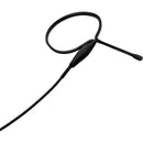 Microphone Madness MM-PSM-s Short Boom Pro Series Omnidirectional Earset Mic for Select Shure Wireless Transmitters (Black, TA4F)