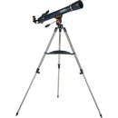 Celestron AstroMaster LT 70AZ Refractor Telescope and EclipSmart Solar Filter Kit