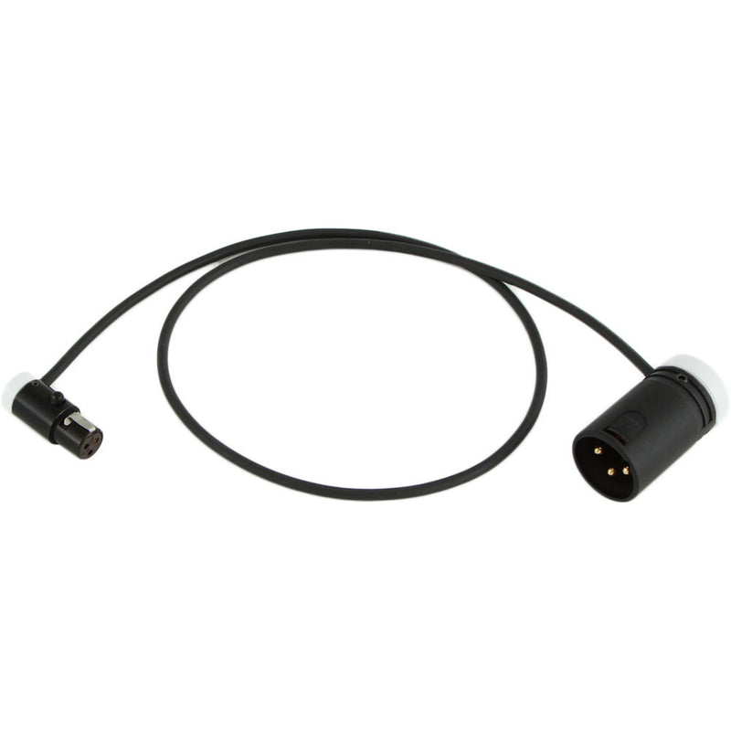 Cable Techniques CT-LPS-3TMX Low-Profile TA3F to LXPXLR-3M Cable (18", White)