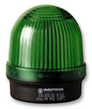 WERMA 20020000 Beacon, Green, Steady, 7W, 240VAC, IP65, 57mm Dia., 66mm Height