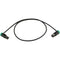 Cable Techniques 24" Low-Profile LPS TA3F To TA3F Cable (Green)