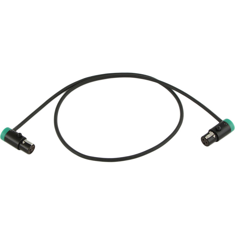 Cable Techniques 24" Low-Profile LPS TA3F To TA3F Cable (Green)