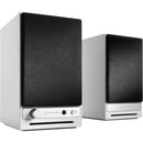 Audioengine HD3 Bluetooth Speaker System with DS1 Desktop Stands Kit (Hi-Gloss White, Pair)