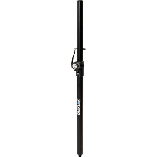 QuikLok S-333 Telescopic Extension Rod with M20 Bolt for Satellite Speaker System (Black)