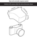 USA GEAR FlexSLEEVE DSLR Case (Galaxy Pattern)