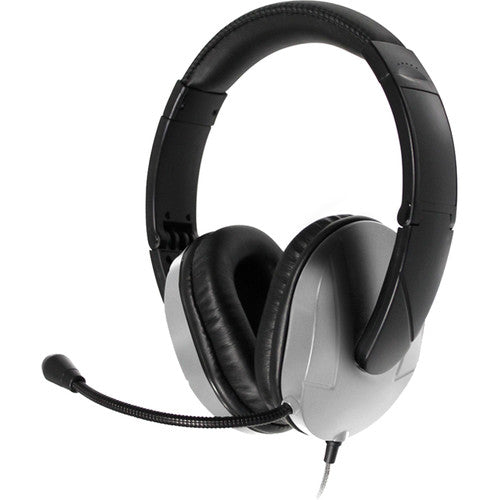 HamiltonBuhl MACH-2 Deluxe Multimedia USB Type-A Headset with Gooseneck Microphone