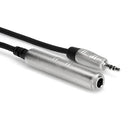 Hosa Technology REAN 1/4" TRS Female to 3.5mm TRS Male Pro Headphone Adapter Cable (10')