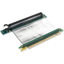 iStarUSA 16 x PCIe to 16 x PCIe Reversed Riser Card with 2" Ribbon Cable