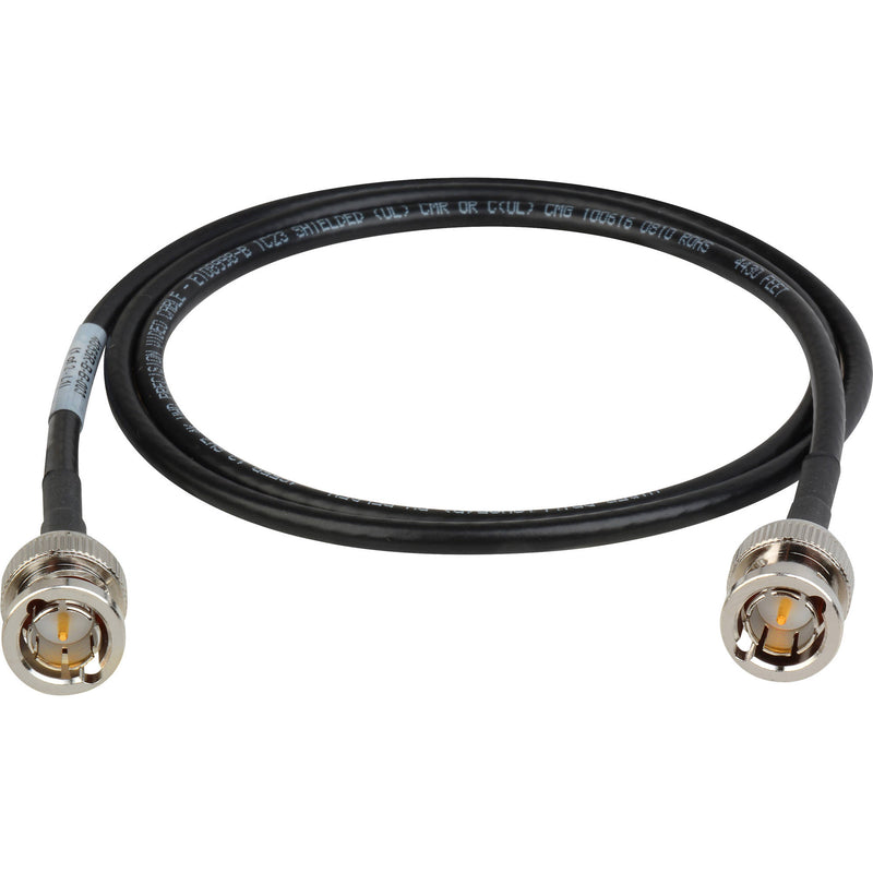 Laird Digital Cinema BNC to BNC 12G-SDI/4K UHD Single-Link RG59 Cable (150', Black)