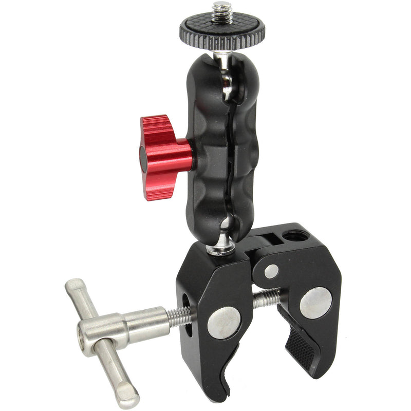 GyroVu Clamp with Mini 360&deg; Ball Head Mount and 1/4"-20 Screws