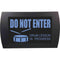 American Recorder DO NOT ENTER DRUM LESSON IN PROGRESS Indicator Sign with LEDs (Blue)