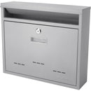Barska Locking Wall Mount Mailbox (Medium, White)