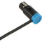 Cable Techniques 24" Low-Profile LPS TA3F To TA3F Cable (Blue)