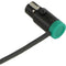 Cable Techniques 24" Low-Profile LPS TA3F To TA3F Cable (Green)