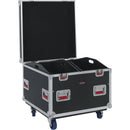 Gator G-Tour Series 12mm ATA Truck Pack Trunk with Casters and Dividers (30 x 30 x 27")