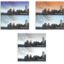Cavision 4 x 4" Soft-Edge Graduated Neutral Density 0.6, Soft-Edge Graduated Blue 0.3, and Soft-Edge Graduated Orange 0.3 Filter Kit (4mm Thick)