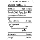 ALZO 12W PAR30 Joyous Dimmable Spotlight Bulb (4-Pack)