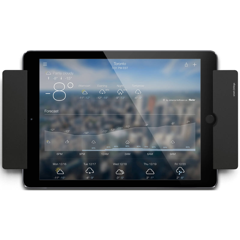 smart things solutions s10b sDock Wall Mount for Select Lightning iOS Devices (Black)