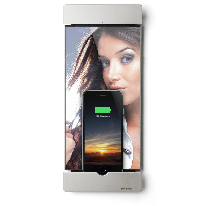 smart things solutions s10s sDock Wall Mount for Select Lightning iOS Devices (Silver)