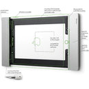 smart things solutions sDock Fix Lockable Wall Mount for Select 9.7" iPads (Silver)