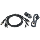 IOGEAR Dual View DVI and USB KVM Cable Kit with Audio (6')
