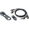 IOGEAR Dual View DVI and USB KVM Cable Kit with Audio (6')
