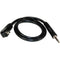 Nisha Miniphone 1/8" (3.5mm) Male to PC Male Sync Cord (16")