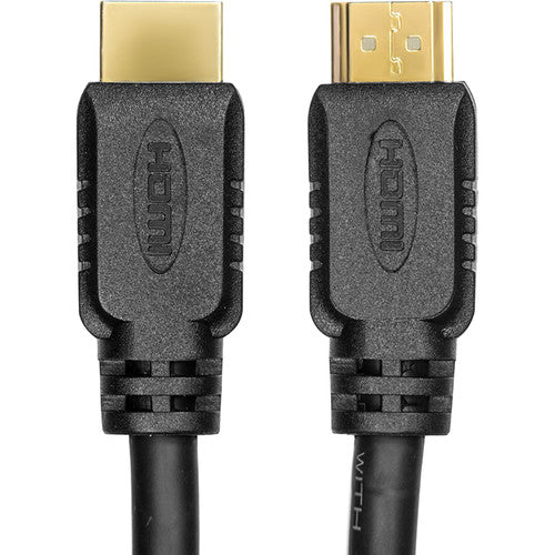Rocstor Y10C161-B1 Premium High-Speed HDMI Cable with Ethernet (Black, 10')