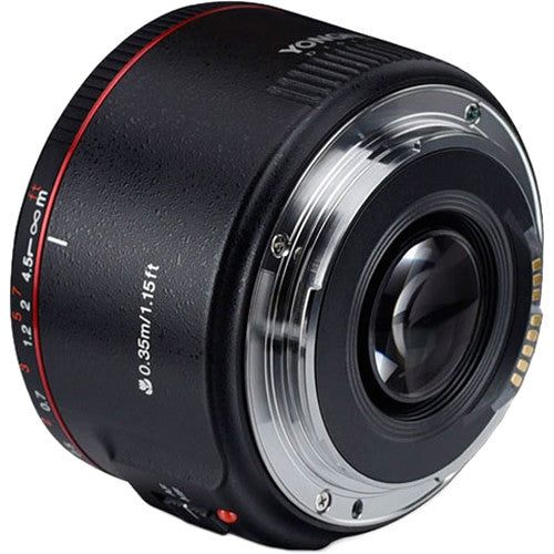 Yongnuo YN 50mm f/1.8 II Lens for Canon EF (Black)