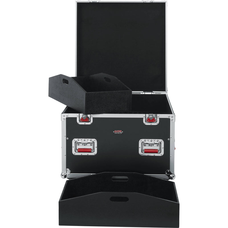Gator G-Tour Series 12mm ATA Truck Pack Trunk with Casters and Dividers (30 x 30 x 27")