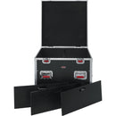 Gator G-Tour Series 12mm ATA Truck Pack Trunk with Casters and Dividers (30 x 30 x 27")