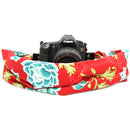 Capturing Couture Pocket Scarf Camera Strap (Azalea Red)