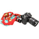 Capturing Couture Pocket Scarf Camera Strap (Azalea Red)