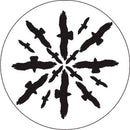 Rosco Circling Birds Silhouette 2 B/W Rotating Glass Gobo (Custom Size)