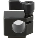 CAMVATE 15mm Rod Clamp with Cold Shoe (Black Knob)