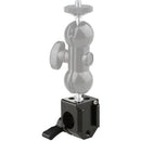 CAMVATE 15mm Rod Clamp with Cold Shoe (Black Knob)