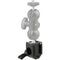 CAMVATE 15mm Rod Clamp with Cold Shoe (Black Knob)