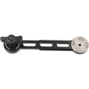 CAMVATE NATO Rail Rosette Extension Arm (Black Thumbscrew)