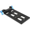 CAMVATE Multipurpose Cheese-Style Mounting Plate with 15mm Rod Block (Blue Levers)