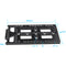CAMVATE Multipurpose Cheese-Style Mounting Plate with 15mm Rod Block (Blue Levers)