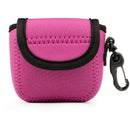 MegaGear Ultralight Neoprene Camera Case for Gopro Hero 6, Hero 5 and Sony RX0 1.0 (Pink)