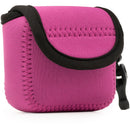 MegaGear Ultralight Neoprene Camera Case for Gopro Hero 6, Hero 5 and Sony RX0 1.0 (Pink)