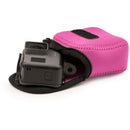 MegaGear Ultralight Neoprene Camera Case for Gopro Hero 6, Hero 5 and Sony RX0 1.0 (Pink)