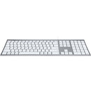 Macally Ultra Slim USB Wired Keyboard (Space Gray)