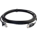 C2G RJ45 Male to RJ45 Male Slim Cat 6 Patch Cable (3', Black)