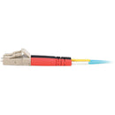 C2G LC Male to LC Male 10GB 50/125 Fiber Optic Cable OM3 (82', Aqua)